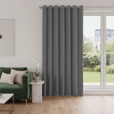 Imagem de Cortina Folha Única Microfibra 1,50m x 2,20m Ideal para Porta Janela D