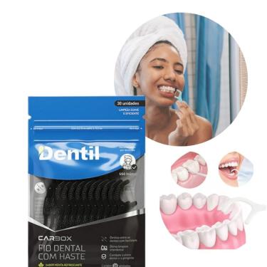 Imagem de Fio Dental Com Haste Carbox