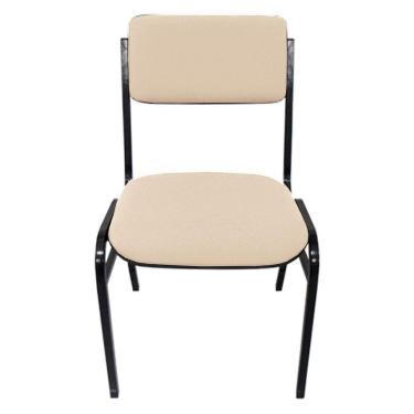 Imagem de Cadeira Empilhável para Auditórios Linha Hotel Smart Bege