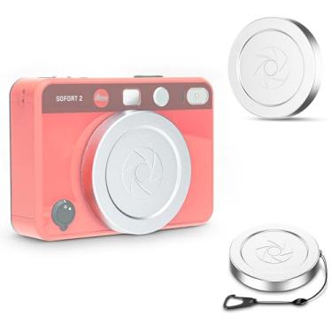 Imagem de Protetor de tampa de lente magnética para câmera instantânea Leica Sofort 2 - Prata