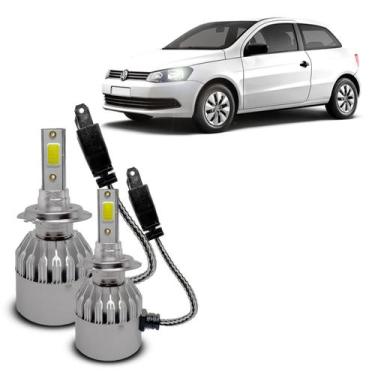 Imagem de Ultra Led Farol Baixo Gol G6 Foco Duplo H7 6000k Efeito Xenon - Tay Te