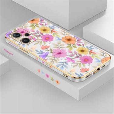 Imagem de Capa de celular com estampa de flores para Xiaomi Redmi Note 12 11 10 9S 8 7 9T 4 Pro MAX, capa de silicone à prova de choque, branca, 172, para Redmi Note 7 7S