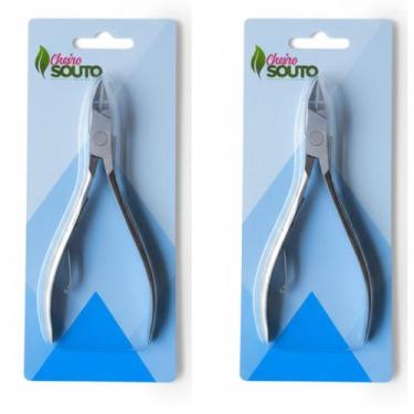 Imagem de Alicate Ponta Reta Corte De Unha Para Podologia E Manicure - Malaysia 