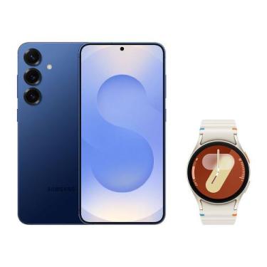 Imagem de S25+ (512GB) - Azul Marinho + Watch7 BT 40mm - Creme - Samsung, Azul-m