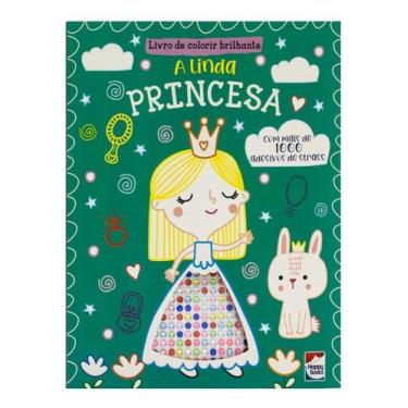 Imagem de Livro de Colorir Brilhante - A Linda Princesa - HAPPY BOOKS, Sortido