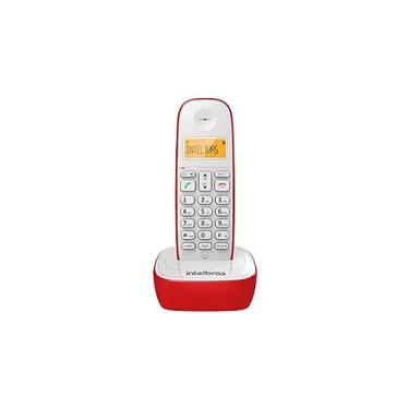 Imagem de Telefone Sem Fio TS 7510 Vermelho Intelbras