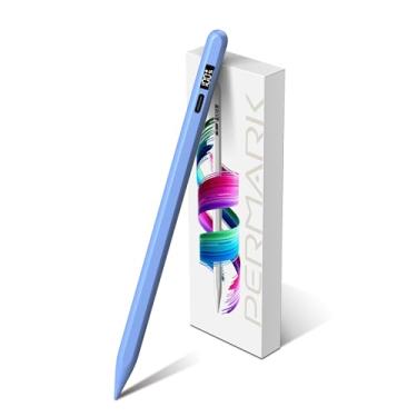 Imagem de Caneta Stylus para iPad 2025-2018 com visor de energia LED, carregamento rápido de 15 minutos, lápis com sensibilidade de inclinação para iPad 10/9/8/7/6th, 11th A16, Air 11/13 M2/M3, Pro 11/13 M4