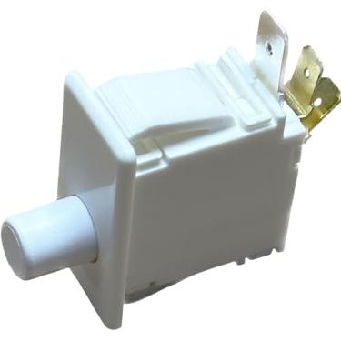 Imagem de Interruptor de botão D512973 compatível com secadores SpeedQueen - Budora - 56052, 57012, 62872, 512973
