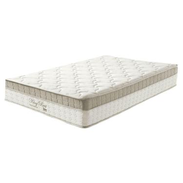 Imagem de Cama Box Bege E Colchão King Best Molas Ensacadas Solteiro 88x188x33 Anjos