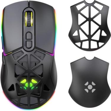 Imagem de Mouse Gamer sem Fio Wireless Fortrek Striker AIR Preto