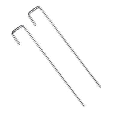 Imagem de KiBcsLic 2 pinos para rede de tênis de mesa, pinos de metal de reposição, acessórios para redes de pingue-pongue, clipes de encaixe para rede de tênis de mesa