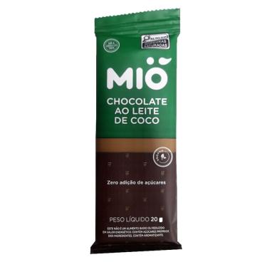 Imagem de Chocolate Mió ao Leite de Coco Zero 20g