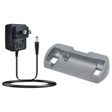 Imagem de CPAI Base de carregador compatível com Shark SV1106 SV1114 SV1112 SV1107 SV1100 Navigator Freestyle vertical sem saco aspirador sem fio (base + cabo)