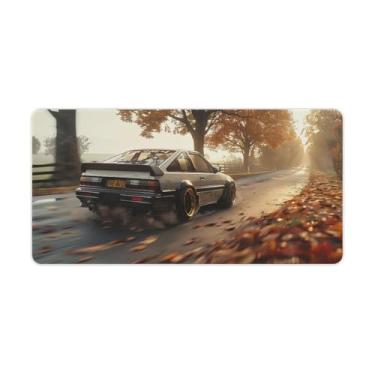 Imagem de HouLaiZhe Modificado JDM Car Ae86 Extreme Speed Grande Gaming Mouse Pads Tapete de Mesa Base de Borracha Antiderrapante Laptop Acessórios de Computador Suprimentos Bloco de Escrita para Escritório