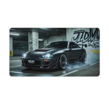 Imagem de HouLaiZhe JDM Car Sup Estacionamento Burnout Grande Gaming Mouse Pads Tapete de Mesa Base de Borracha Antiderrapante Laptop Acessórios de Computador Suprimentos Bloco de Escrita para Escritório Casa