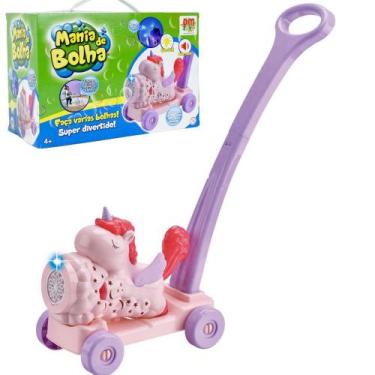 Imagem de Lançador Carrinho Bolha Sabão Divertida Luz Som Sai Varias Bolhas Orig