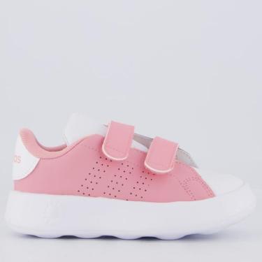 Imagem de Tênis Adidas Advantage Rosa Infantil, 24