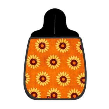 Imagem de Lixeira De Carro Organizador Lixinhocar Arte Girassol Campo Laranja Textura