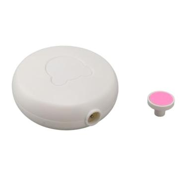 Imagem de Eujgoov Aparador de Unhas para Bebês Elétrico, Cortador de Unhas Anti-pinçamento Com 6 Cabeças de Reposição, Ferramenta Multifuncional de Lima de de Baixo Ruído para Recém-nascidos e Adultos (Branco)