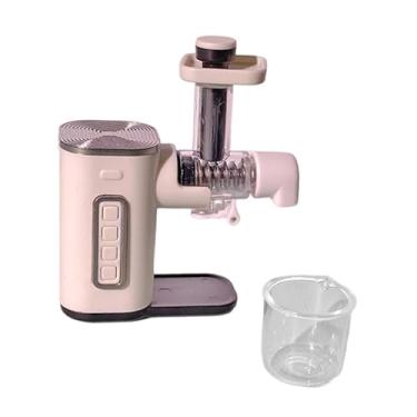 Imagem de MERIGLARE Miniatura de espremedor de frutas em escala 1:12, pequeno eletrodoméstico de cozinha, adereço para decoração de casa de bonecas, cenário de, Branco