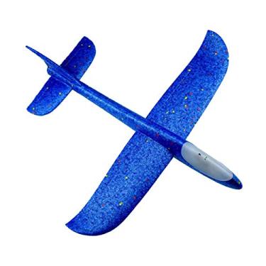 Imagem de Aviões Planadores com Luz LED Flash de Espuma Modo Voo Avião Acrobático Jogo Esportivo Brinquedo Presente para Menino 3-7 Anos