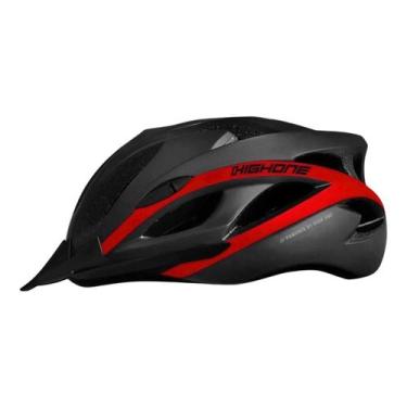 Imagem de CAPACETE BIKE MTB WIN TAMANHOS C/VISTA LIGHT HIGH ONE Cor:Preto e verm