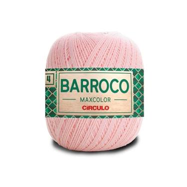 Imagem de Barbante Barroco Maxcolor Fio 4 200g 338m Círculo Novelo Crochê Tricô Artesanato Tapetes Souplás (3346 - SUSPIRO)