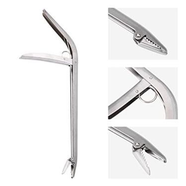 Imagem de Generic Removedor de Anzol de Peixe Em Aço Inoxidável, Remoção Eficiente de Braçadeira, Ferramenta para Pesca Rápida, Acessório para Pescadores, Prata 11,4x4,3in