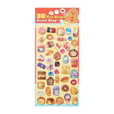 Imagem de Autocolantes 3D | Decalque Artístico - Adesivos Fofos De Recompensa,Para Decorar Smartphone Diario Aniversario Material Escolar Sala de Aula Negocios Professor Escola