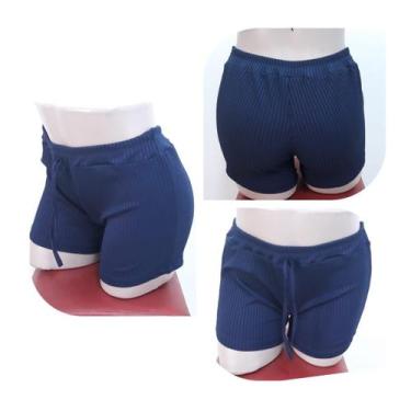 Imagem de Short Canelado Super Confortável - EMPÓRIO J, Marinho, G