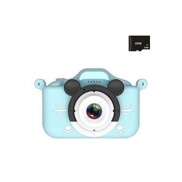 Imagem de Câmera digital infantil Wifi Instant Print 1080p HD 32GB - Gloome Stor