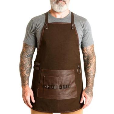 Imagem de Avental Masculino para Churrasco Profissional AventalChurras - CARMISI