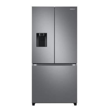 Imagem de Geladeira Samsung RF49A Inverter Frost Free 3 Portas com Dispenser de Água 470L Inox Look