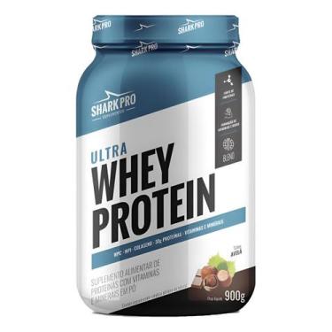 Imagem de Ultra Whey Chocolate e Avelã 907g - Shark - Shark Pro