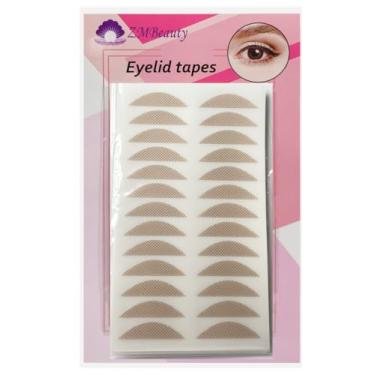 Imagem de Fita adesiva de pálpebra de um lado invisível natural ZMBeautk com 240 unidades de fibra de uso médico, lifting instantâneo dos olhos sem cirurgia, perfeito para mono-pálpebras irregulares, tamanho