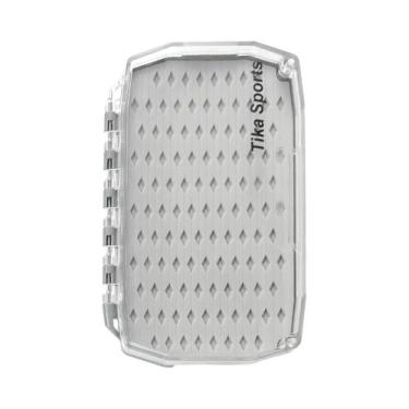 Imagem de Caixa De Iscas Transparente À Prova d'Água Para Pesca Com Mosca, Com I