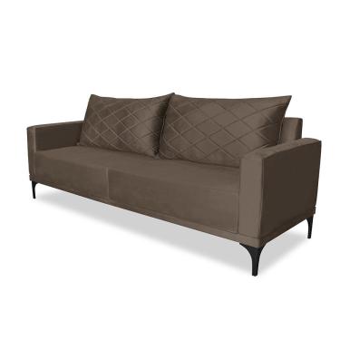 Imagem de Sofá Etios 2 Lugares 1,80 Veludo - Lucadi Home