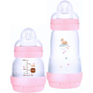 Imagem de Kit Mamadeira MAM Easy Start Anticólica Starter Set 0+ meses 130ml e 2