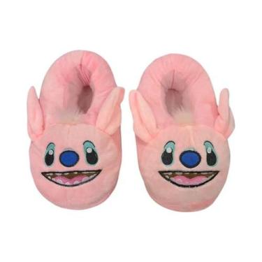 Imagem de Chinelos De Pelúcia Disney Lilo & Stitch Fofos Para Casal, Sapatos De 