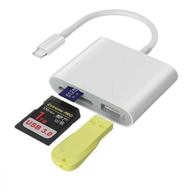 Imagem de Adaptador Conversor Otg Conexão Usb Tipo-c