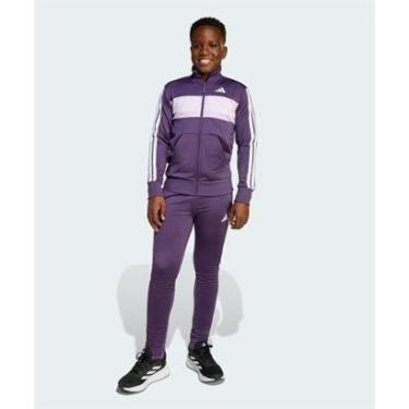 Imagem de Agasalho Infantil Adidas Malha Seasonal Essentials Tiberio Três Listras-Unissex