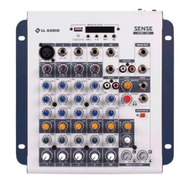 Imagem de Mesa De Som Mixer Sense 602 com 6 Canais Ll Audio