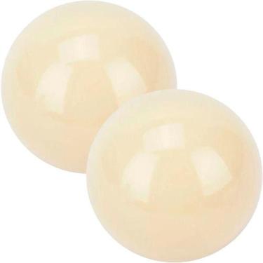 Imagem de Kit 8 Bolas Bolão De Bilhar Sinuca Profissional Branco 57mm - OUTRAS M