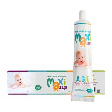 Imagem de Creme Pomada de Assadura Óleo Girassol AGE 120g Maxi Baby