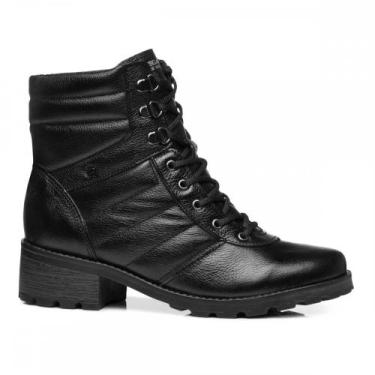 Imagem de Bota Pegada 28141903 Coturno Tratorado Feminino, Preto, 36