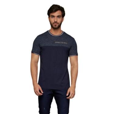 Imagem de Camiseta Sallo Jeans Brand For Men Azul, M
