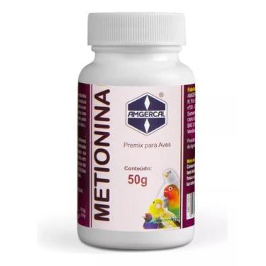 Imagem de Metionina 50g - Premix Para Aves - Amgercal
