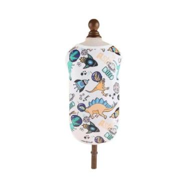 Imagem de Colete Refrescante De Verão Para Pets: Roupa Macia De Desenho Animado 