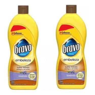 Imagem de Kit 2 Lustra Móveis Bravo Lavanda 500ml Embeleza