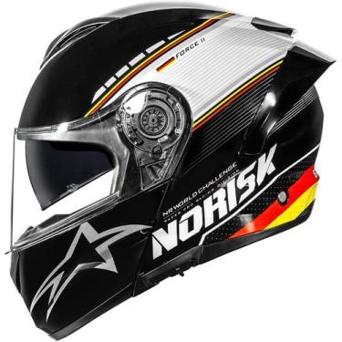 Imagem de Capacete norisk grand prix force ii alemanha escamoteável, 58/m